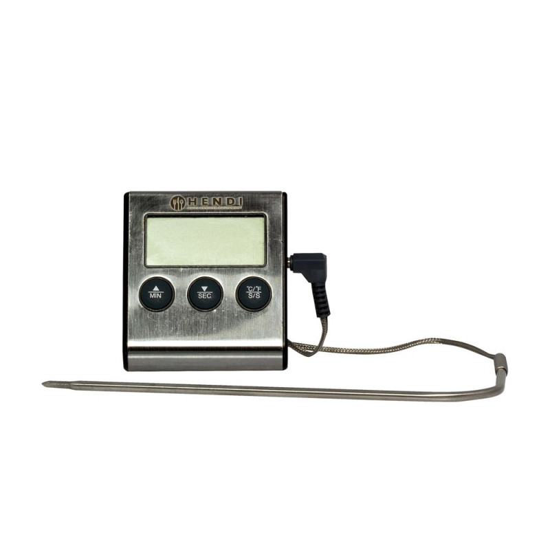 Thermometer / Timer zum Braten - Marke HENDI - Fourniresto Thermometer / Timer zum Braten - Marke HENDI - Fourniresto
