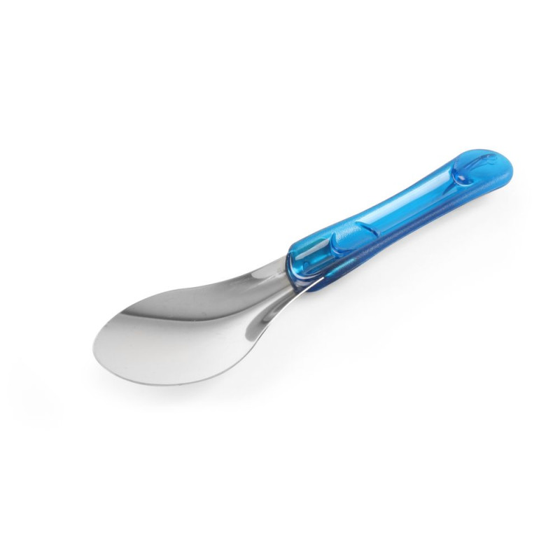 Eisspatel mit blauem Griff aus Tritan Eisspatel mit blauem Griff aus Tritan