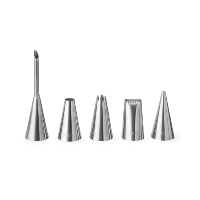 Set von 5 Dekorationsdüsen - Marke HENDI - Fourniresto Set von 5 Dekorationsdüsen - Marke HENDI - Fourniresto