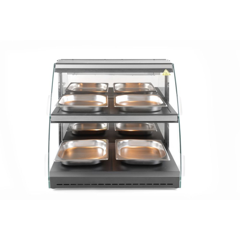 Verwarmde vitrine Quartz - 2 niveaus Verwarmde vitrine Quartz - 2 niveaus