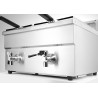 Fritteuse mit Induktion und Ablasshahn - 2 x 8 L