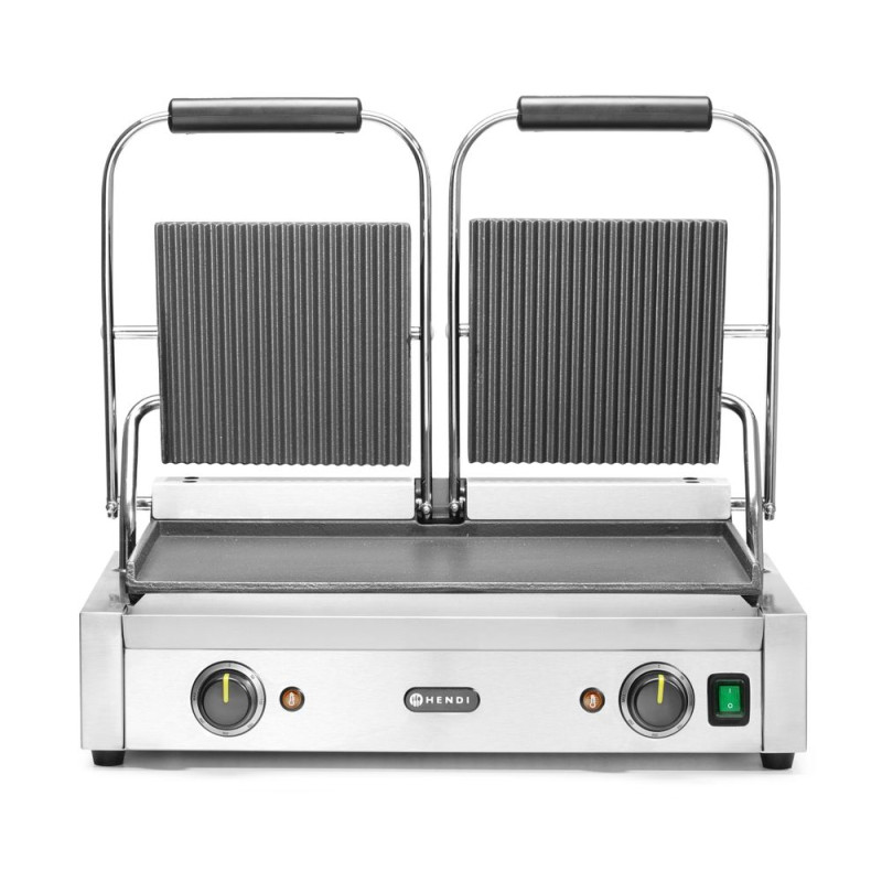 Grill Kontakt Modell Doppel - Glatt- und gerillte Platten Grill Kontakt Modell Doppel - Glatt- und gerillte Platten