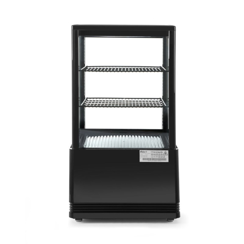 Vitrine Réfrigérée Blanche 4 Faces Vitrées - 58 L Vitrine Réfrigérée Blanche 4 Faces Vitrées - 58 L