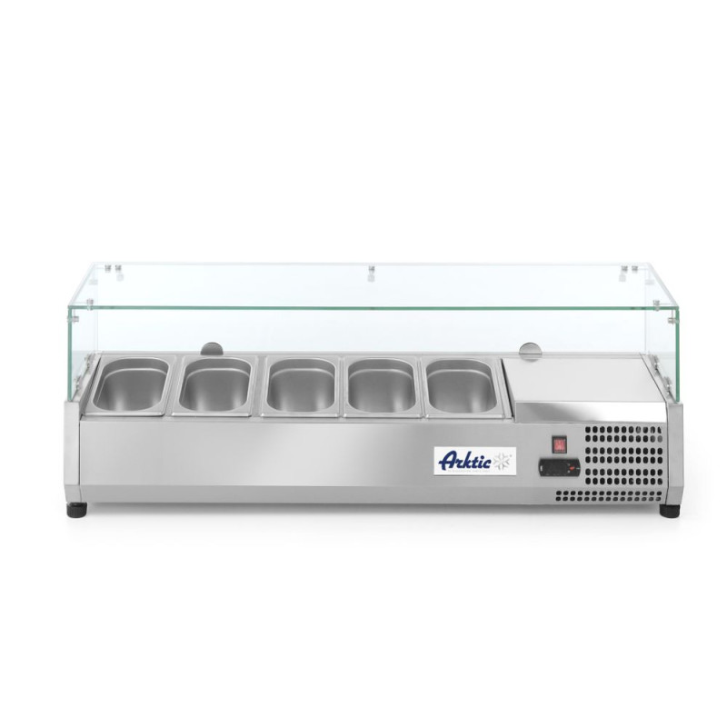 Refrigerated display case - 5 x GN 1/4 Refrigerated display case - 5 x GN 1/4