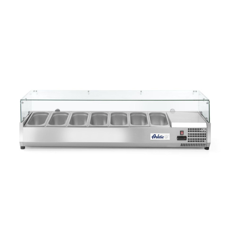 Koelvitrine - 7 x GN 1/3 Koelvitrine - 7 x GN 1/3