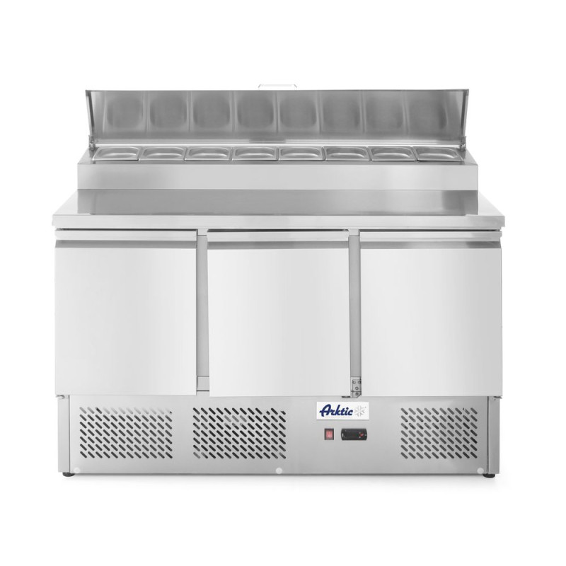 Pizza or Salad Preparation Counter with Refrigerated Display - 380 L Pizza or Salad Preparation Counter with Refrigerated Display - 380 L
