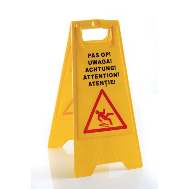 Waarschuwingsbord Gladde Vloer - Merk HENDI - Fourniresto Waarschuwingsbord Gladde Vloer - Merk HENDI - Fourniresto