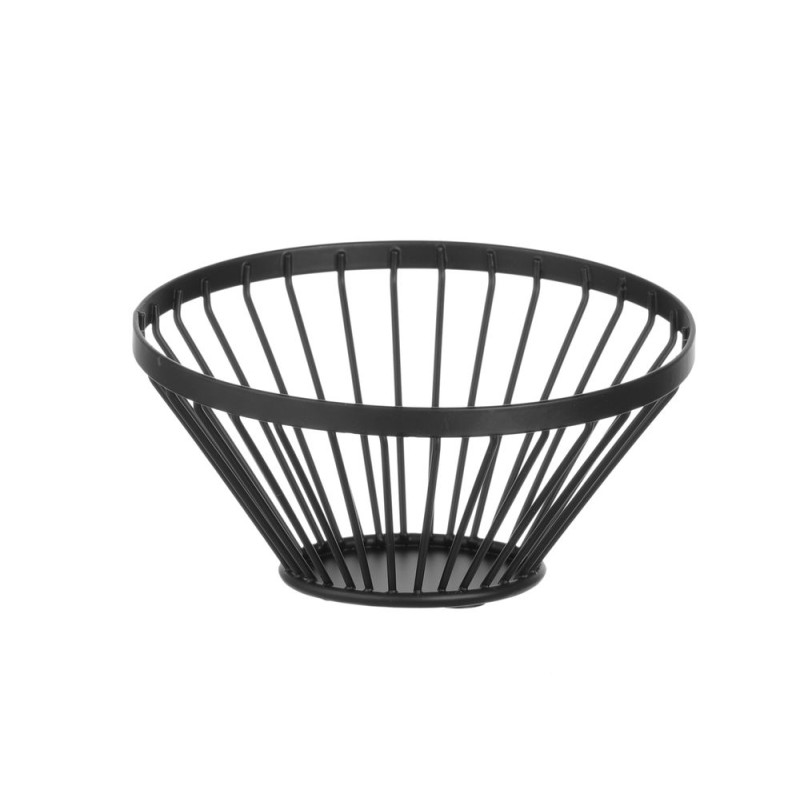 Fruitmand Schuin Zwart - 150 mm Diameter Fruitmand Schuin Zwart - 150 mm Diameter