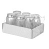 Zoutstrooiers - Set van 6 stuks - Merk HENDI - Fourniresto