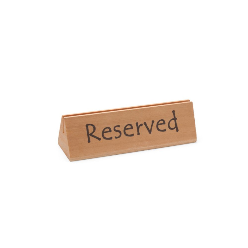 Reserved table easel - Brand HENDI - Fourniresto Reserved table easel - Brand HENDI - Fourniresto