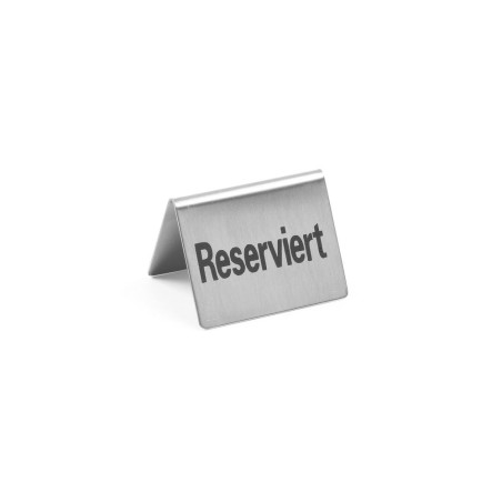 Tafelstandaard Gereserveerd - 4 stuks - Merk HENDI - Fourniresto