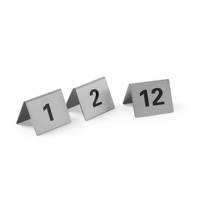 Numbered table easels - Brand HENDI - Fourniresto Numbered table easels - Brand HENDI - Fourniresto