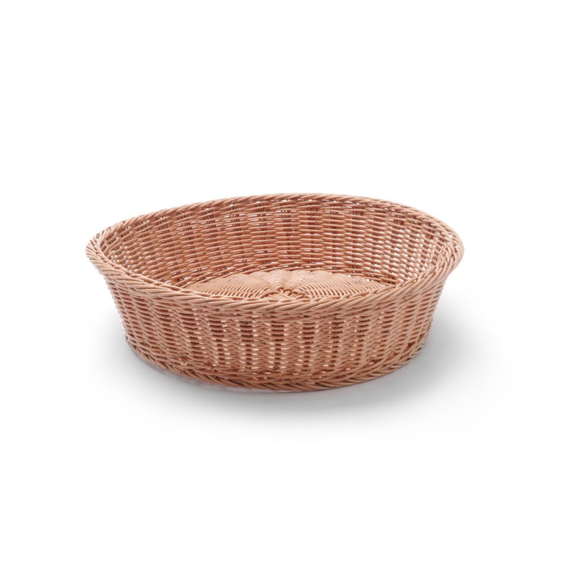 Round Brown Bread Basket - 400 mm in diameter Round Brown Bread Basket - 400 mm in diameter