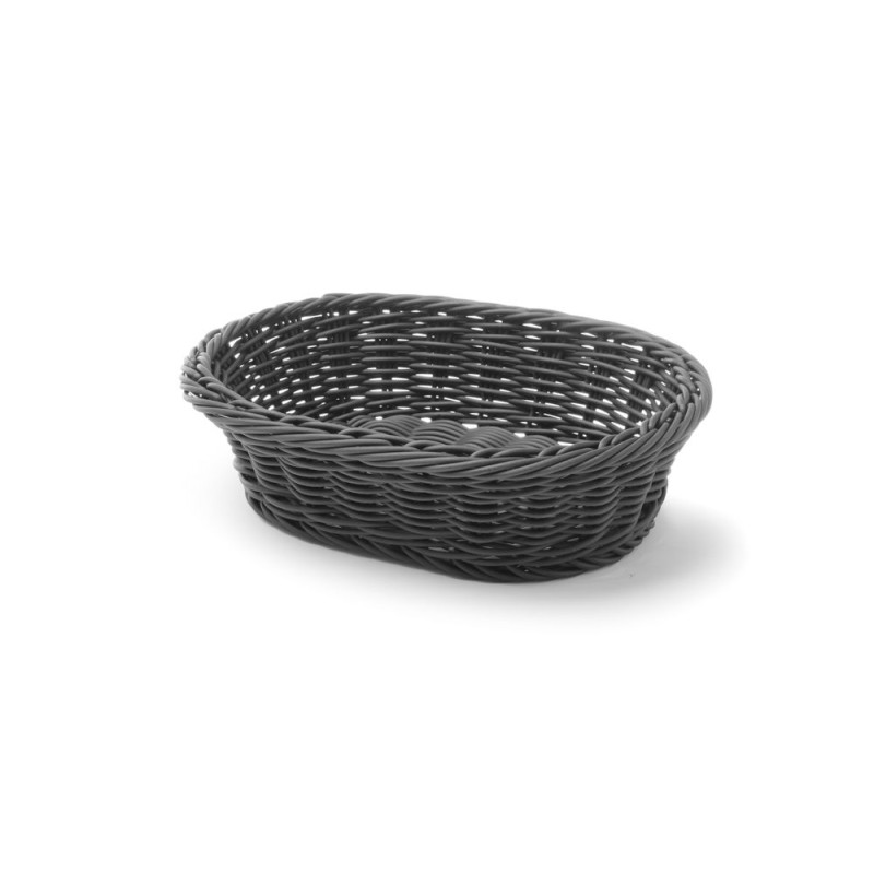 Brotkorb Oval Schwarz - 250 x 190 mm Brotkorb Oval Schwarz - 250 x 190 mm