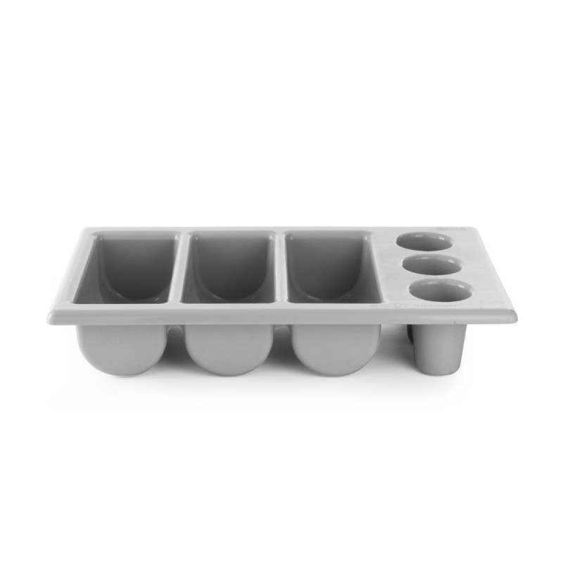 Besteckkasten - 6 Fächer - Grau Besteckkasten - 6 Fächer - Grau