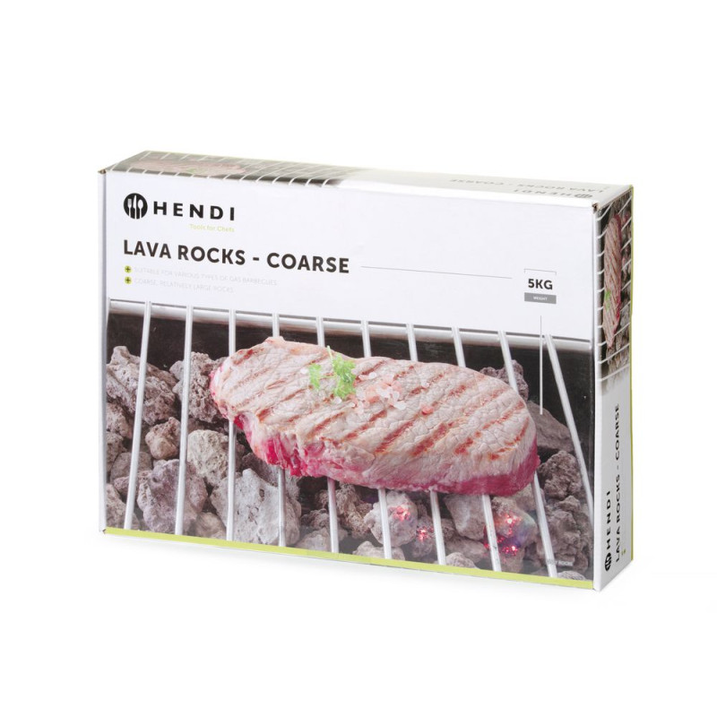 Lavasteine für professionellen Gasgrill - Großkaliber - HENDI Lavasteine für professionellen Gasgrill - Großkaliber - HENDI