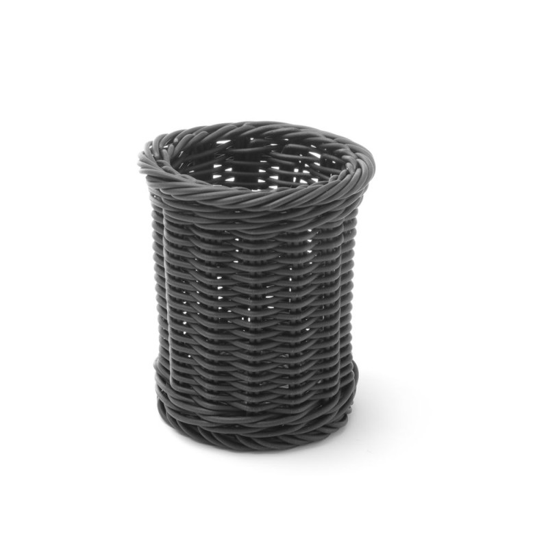 Round Cutlery Basket - Black Round Cutlery Basket - Black