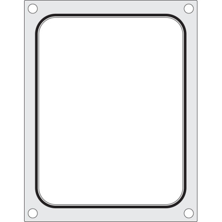 Sealing Matrix for Manual Sealer - 227 x 178 mm - Hendi