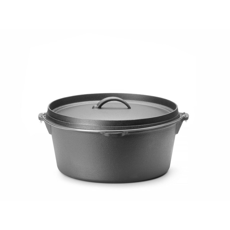 Gusseisentopf 9L - Gleichmäßiges Kochen & Induktion Gusseisentopf 9L - Gleichmäßiges Kochen & Induktion