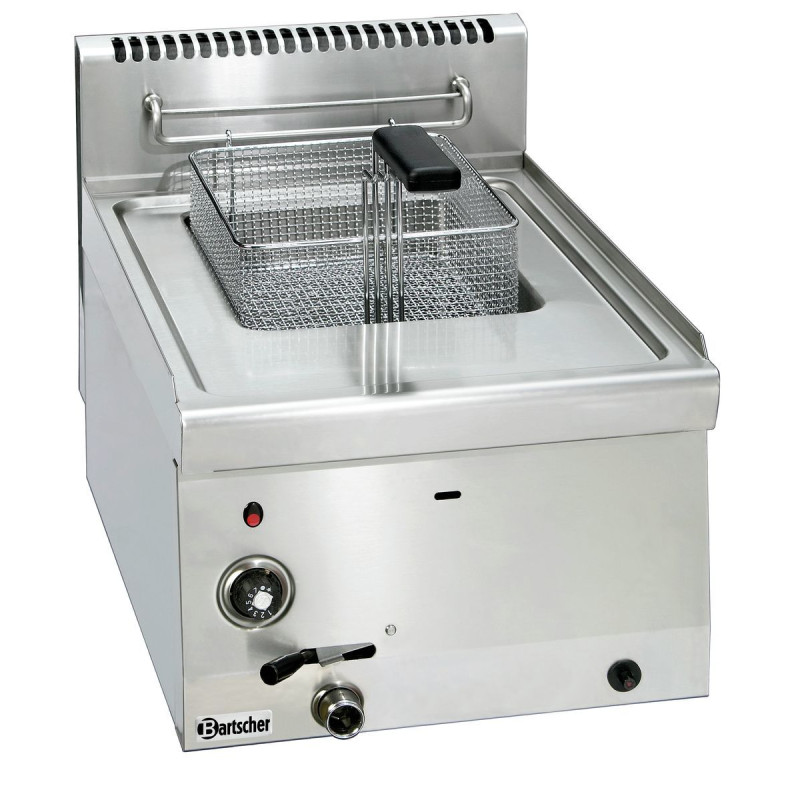 Professionele gasfriteuse om neer te zetten, 8 liter, voor restaurant, snackbar Professionele gasfriteuse om neer te zetten, 8 liter, voor restaurant, snackbar