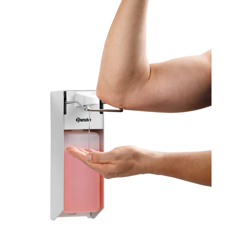 Aluminum Wall-Mounted 1 Liter Soap Dispenser Aluminum Wall-Mounted 1 Liter Soap Dispenser