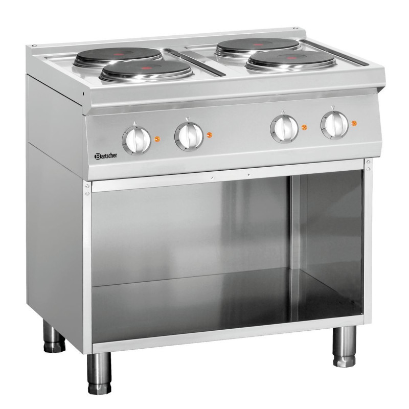Vierplattenherd mit Untergestell Serie 700 Vierplattenherd mit Untergestell Serie 700