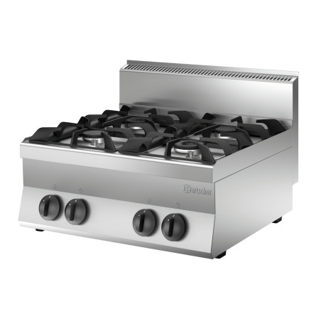 Gaskocher Serie 650 - 4 Brenner
