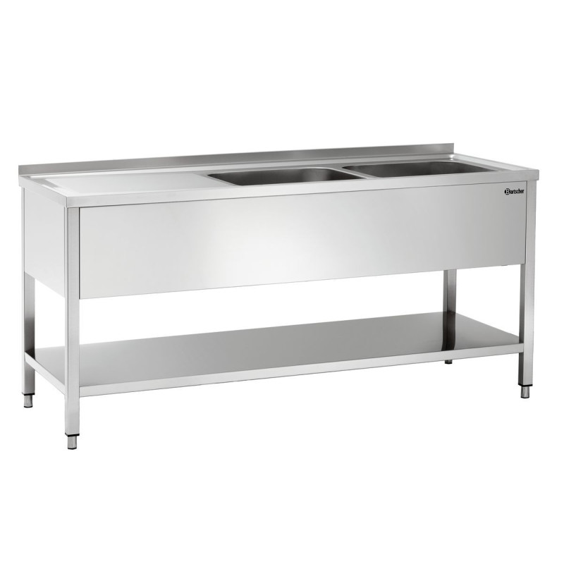 Spoelbak Waskamer Afdruiprek Links - 700 x 1800 mm Spoelbak Waskamer Afdruiprek Links - 700 x 1800 mm