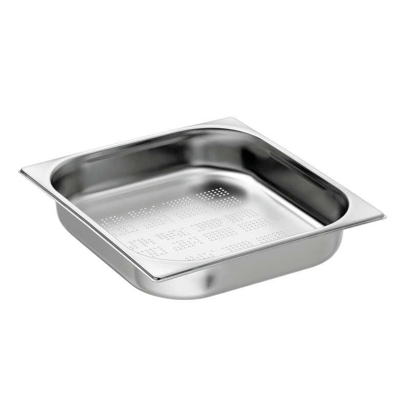 Perforated Gastronorm Pan GN 2/3 - D 65 mm Perforated Gastronorm Pan GN 2/3 - D 65 mm