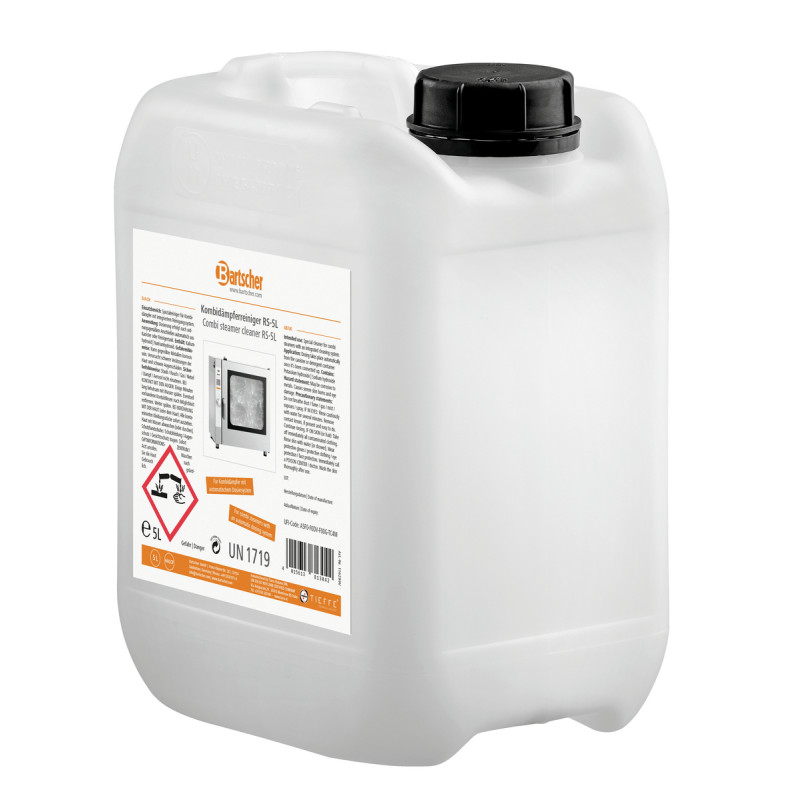 Bartscher RS-5L Kombi-Ofenreiniger: Entfernen Sie Fett und Rückstände effektiv. Bartscher RS-5L Kombi-Ofenreiniger: Entfernen Sie Fett und Rückstände effektiv.