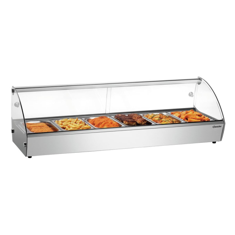 Verwarmde display GN 1/3 Bartscher - Optimale warmhoudfunctie Verwarmde display GN 1/3 Bartscher - Optimale warmhoudfunctie