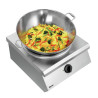 Professionelle Wok-Pfanne Bartscher - Edelstahl - 22L