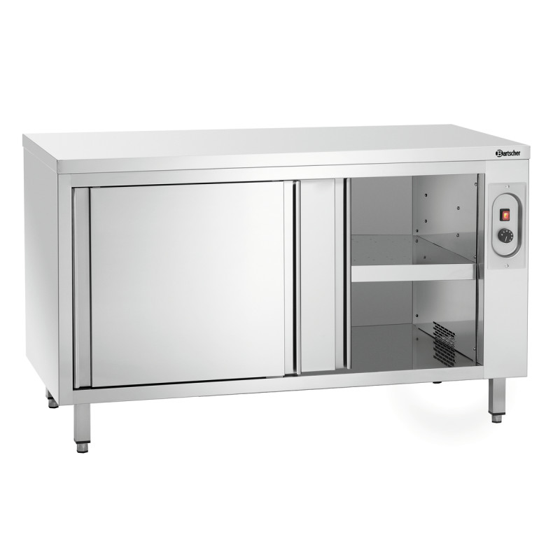 Bartscher Wärmeschrank 700, L1400 aus Edelstahl - Effektive Aufrechterhaltung Bartscher Wärmeschrank 700, L1400 aus Edelstahl - Effektive Aufrechterhaltung