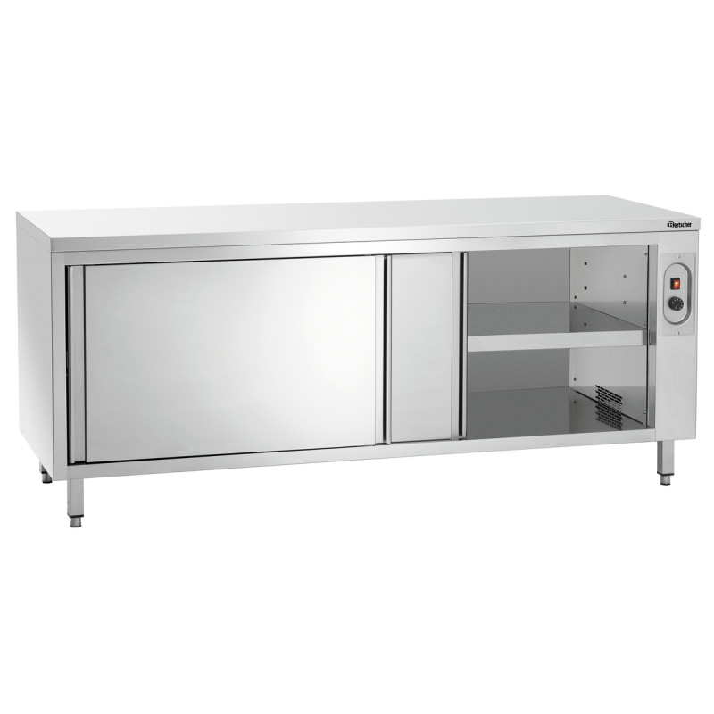 Professioneller Edelstahl-Wärmeschrank - 2000mm Abmessungen Professioneller Edelstahl-Wärmeschrank - 2000mm Abmessungen