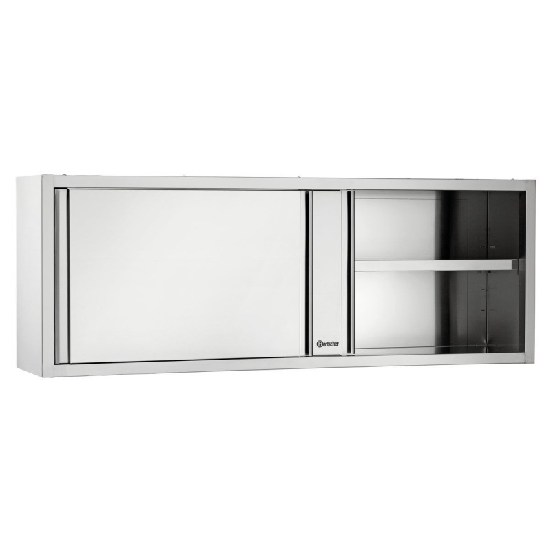 Bartscher stainless steel wall cabinet - Robust and functional Bartscher stainless steel wall cabinet - Robust and functional