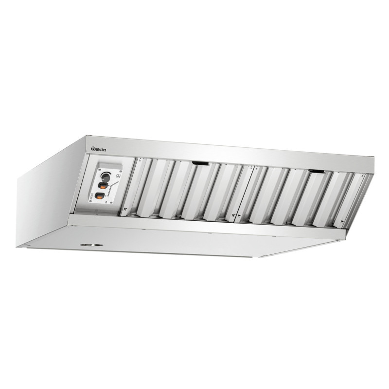 Afzuigkap Silversteam Bartscher - Efficiënte afzuiging 540 m³/u Afzuigkap Silversteam Bartscher - Efficiënte afzuiging 540 m³/u