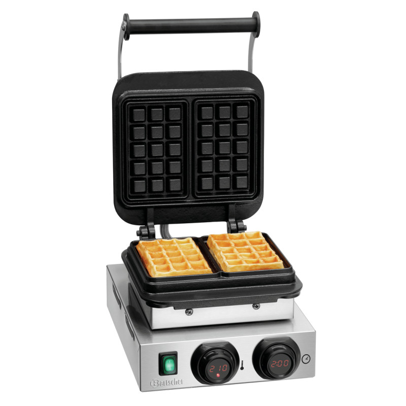 Wafelijzer MDI 1BW160-101 Bartscher: Vermogen 2200W, Temperatuur 300°C Wafelijzer MDI 1BW160-101 Bartscher: Vermogen 2200W, Temperatuur 300°C