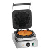 Professionele wafelijzer Bartscher 1HW211 van roestvrij staal - Perfecte bereiding van hartvormige wafels