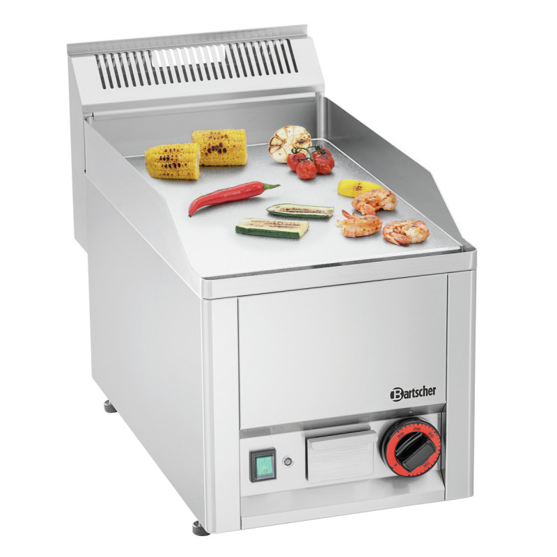 Plancha GPL 320E-G Bartscher: Plaque lisse chromée et puissance 3000W Plancha GPL 320E-G Bartscher: Plaque lisse chromée et puissance 3000W