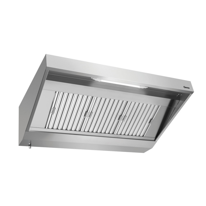 Professionelle Wandhaube 900, L1600 Bartscher Edelstahl AISI Professionelle Wandhaube 900, L1600 Bartscher Edelstahl AISI