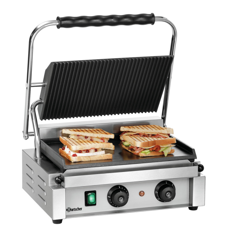 Gril Kontakt Panini-T 1GR Bartscher professionell Gril Kontakt Panini-T 1GR Bartscher professionell
