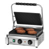 Grill contact Panini-T Bartscher : High-performance contactgrill voor panini's en sandwiches