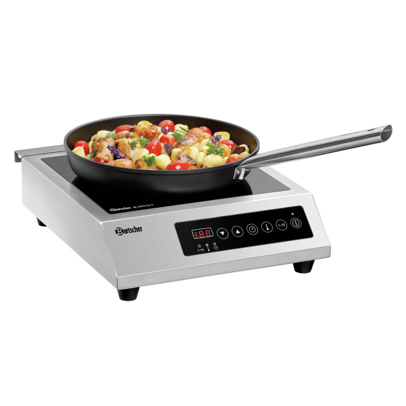 Bartscher IK 30TCS-1 Induktionskochfeld - Leistung 3000W & Touch-Bedienung Bartscher IK 30TCS-1 Induktionskochfeld - Leistung 3000W & Touch-Bedienung