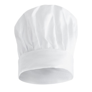 Kochmütze Tallboy - Größe M 58 cm - Weiße Kochbekleidung - Fourniresto