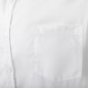 Witte uniseks blouse met lange mouwen Uniform Works - Maat S - Chef Works - Fourniresto