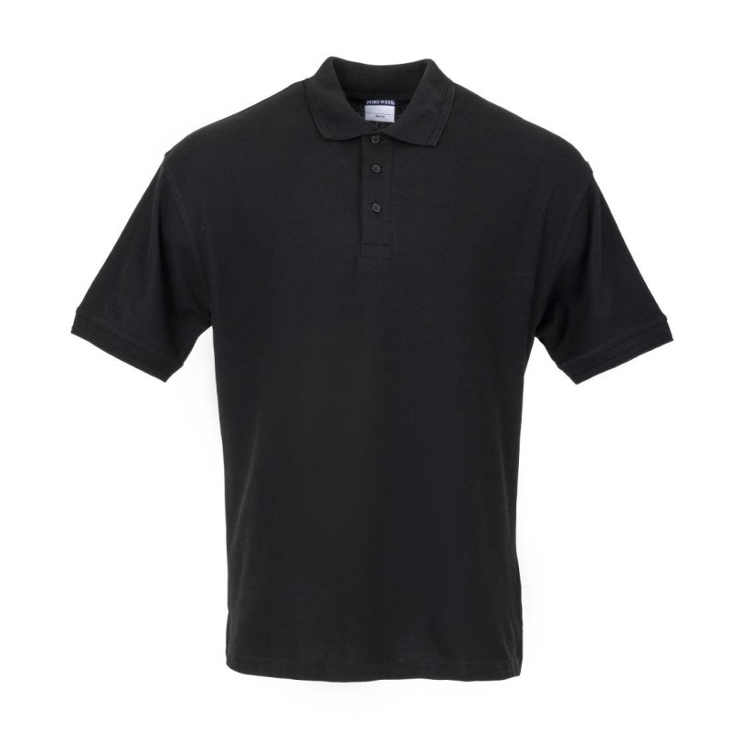 Unisex Black Polo - Size XL - FourniResto - Fourniresto Unisex Black Polo - Size XL - FourniResto - Fourniresto