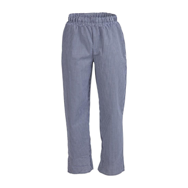 Mixed Vegas Kitchen Pants in Small Blue and White Checkered - Whites Chefs Clothing - Fourniresto Mixed Vegas Kitchen Pants in Small Blue and White Checkered - Whites Chefs Clothing - Fourniresto