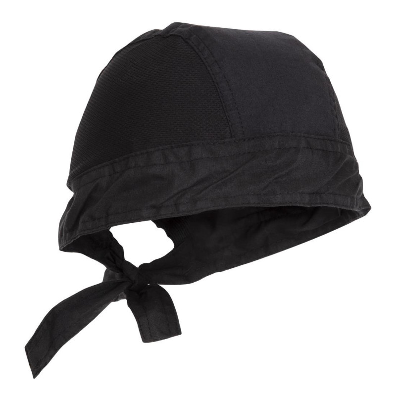 Bandana Schwarz - Einheitsgröße - Whites Chefs Clothing - Fourniresto Bandana Schwarz - Einheitsgröße - Whites Chefs Clothing - Fourniresto