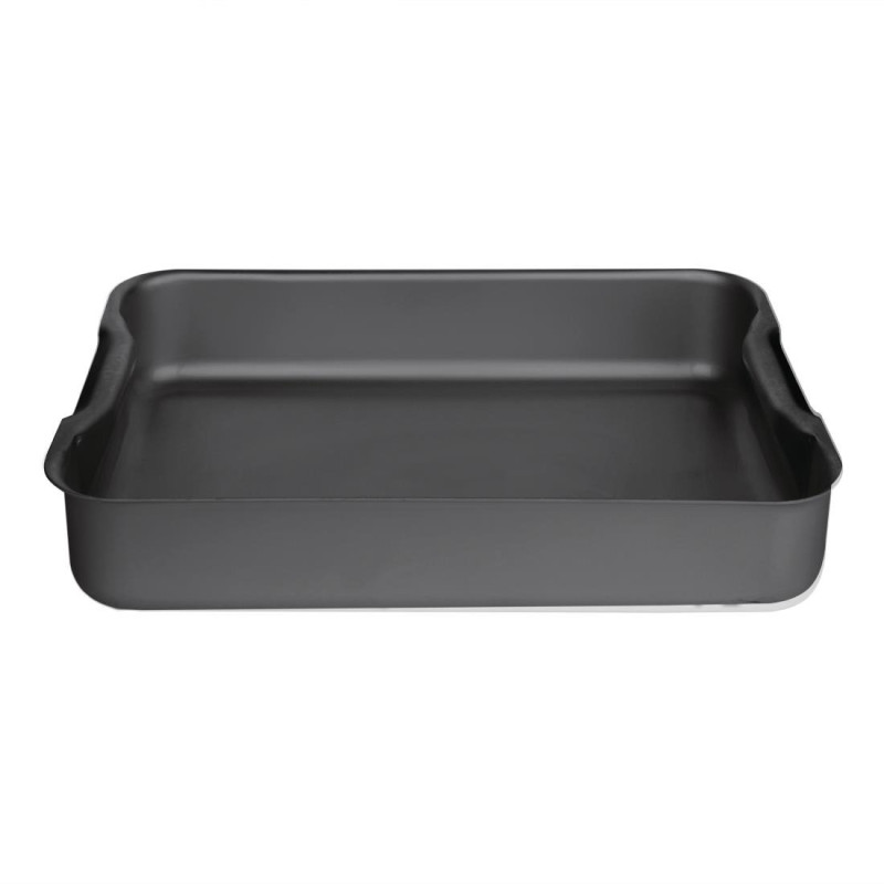 Plat À Rôtir En Aluminium Anodisé 370 X 265 Mm - Vogue - Fourniresto Plat À Rôtir En Aluminium Anodisé 370 X 265 Mm - Vogue - Fourniresto