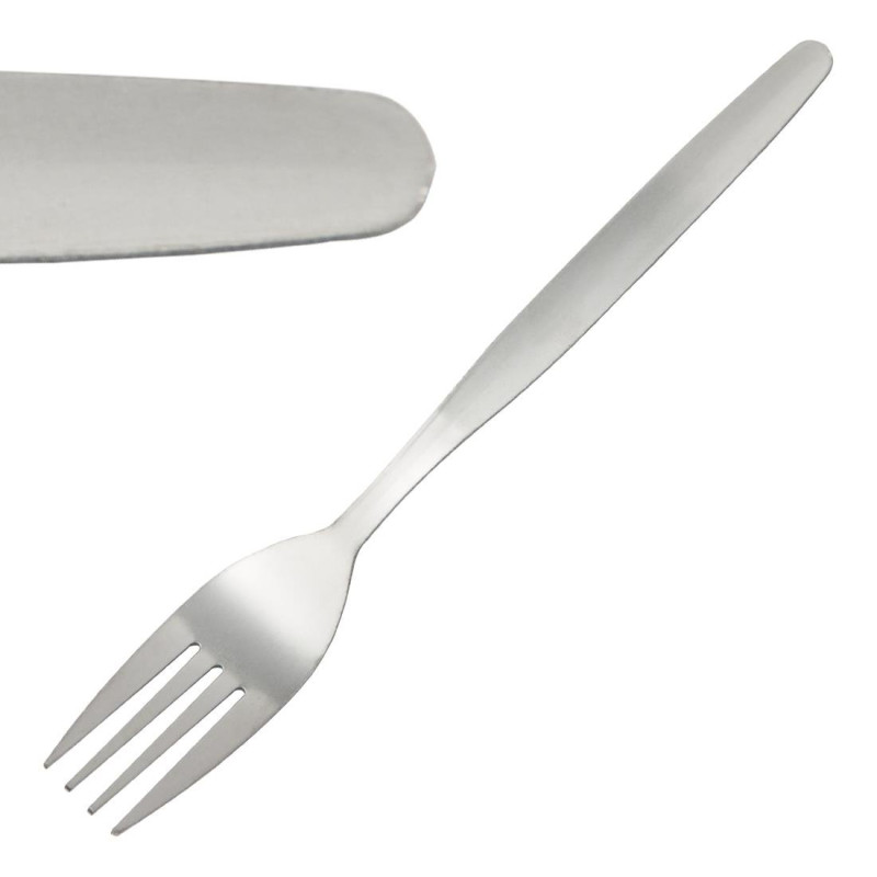 Tischgabel Kelso aus Edelstahl - 12er-Pack - Olympia - Fourniresto Tischgabel Kelso aus Edelstahl - 12er-Pack - Olympia - Fourniresto
